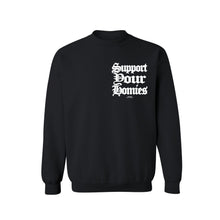 Load image into Gallery viewer, “SUPPORT YOUR HOMIES” 2.0 crewneck sweater